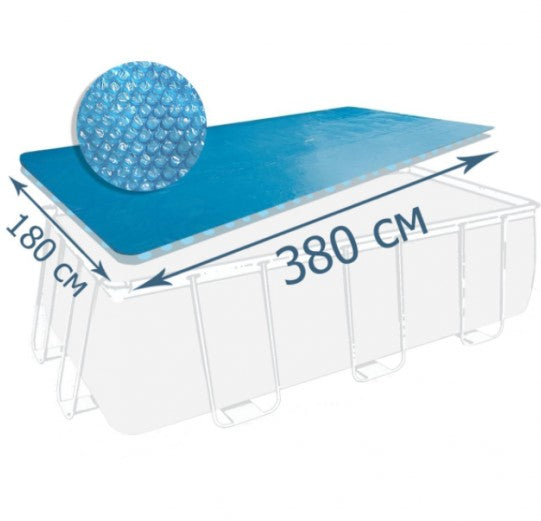 Acoperis piscina cu bule pentru incalzire pentru piscina 412 x 201 cm, dimensiuni 380 x 180 cm Acoperis piscina cu bule pentru incalzire pentru piscina 412 x 201 cm, dimensiuni 380 x 180 cm